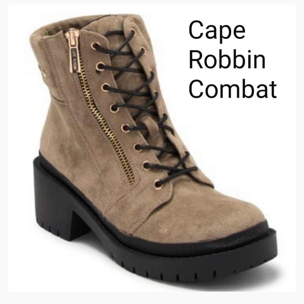 Cape Robbin Combat Modern Punk Lace Boot